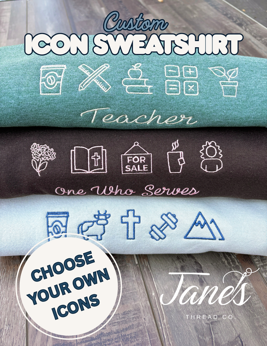 Custom Icon Sweatshirt